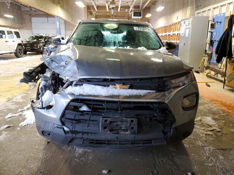 2023 Chevrolet Trailblazer VIN KL79MMS28PB193737 COPART salvage auction — FRONT END, In - Bill Of Sale - Parts Only, sold $2,450 on 2026-07-31 (photo 5)