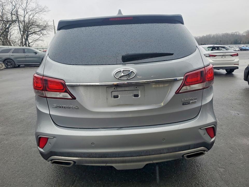 2018 Hyundai Santa fe VIN KM8SRDHFXJU280322 COPART salvage auction — FRONT END, Nj - Cert Of Title-Salvage, sold $4,150 on 2026-07-21 (photo 6)
