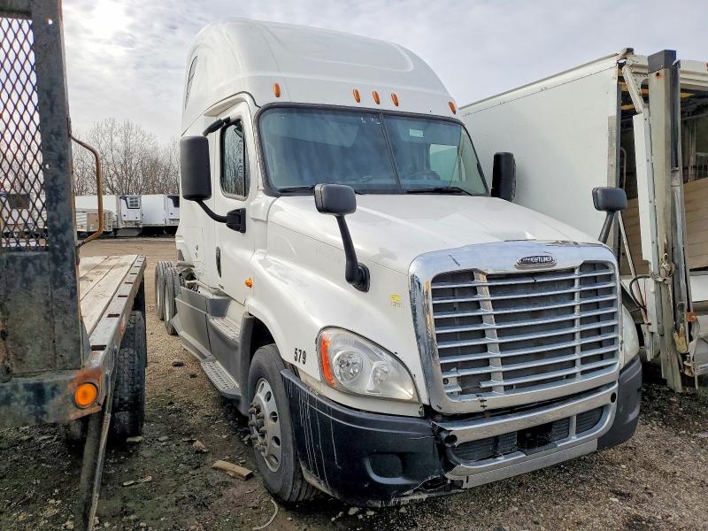 2019 Freigliner VIN 3AKJGLDR9KDKH7707 COPART salvage auction — FRONT END, IL - SALVAGE CERTIFICATE, sold $450 on 2026-07-30 (photo 1)