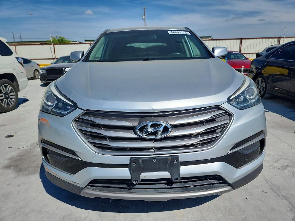 2017 Hyundai Santa fe VIN 5XYZTDLB4HG465776 COPART salvage auction — REAR END, Tx - Salvage Vehicle Title, sold $3,100 on 2026-07-17 (photo 5)