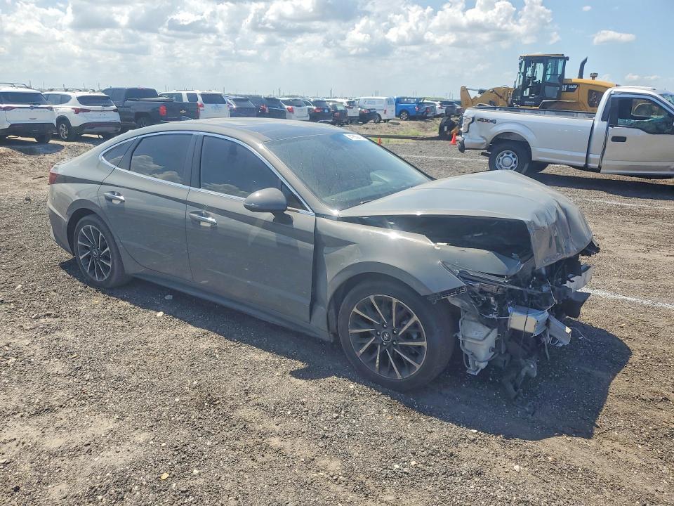 2020 Hyundai Sonata VIN 5NPEH4J20LH011576 COPART salvage auction — FRONT END, Salvage Title, sold $4,400 on 2026-08-01 (photo 4)