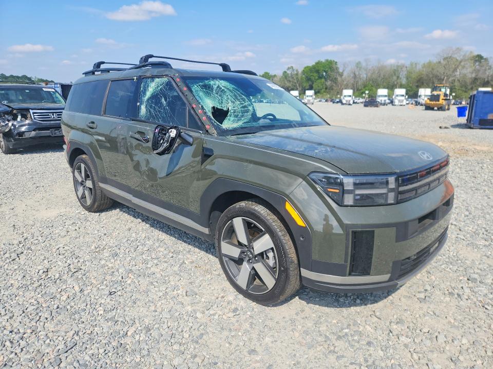 2025 Hyundai Santa fe hybrid VIN 5NMP34G11SH057614 COPART salvage auction — SIDE, Ga - Cert Of Title-Salvage, sold $12,200 on 2026-07-07 (photo 4)