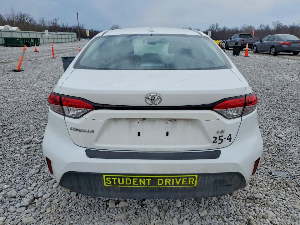 2025 Toyota Corolla VIN 5YFB4MDE8SP271178 COPART salvage auction — FRONT END, Salvage Title, sold $3,600 on 2026-07-21 (photo 6)