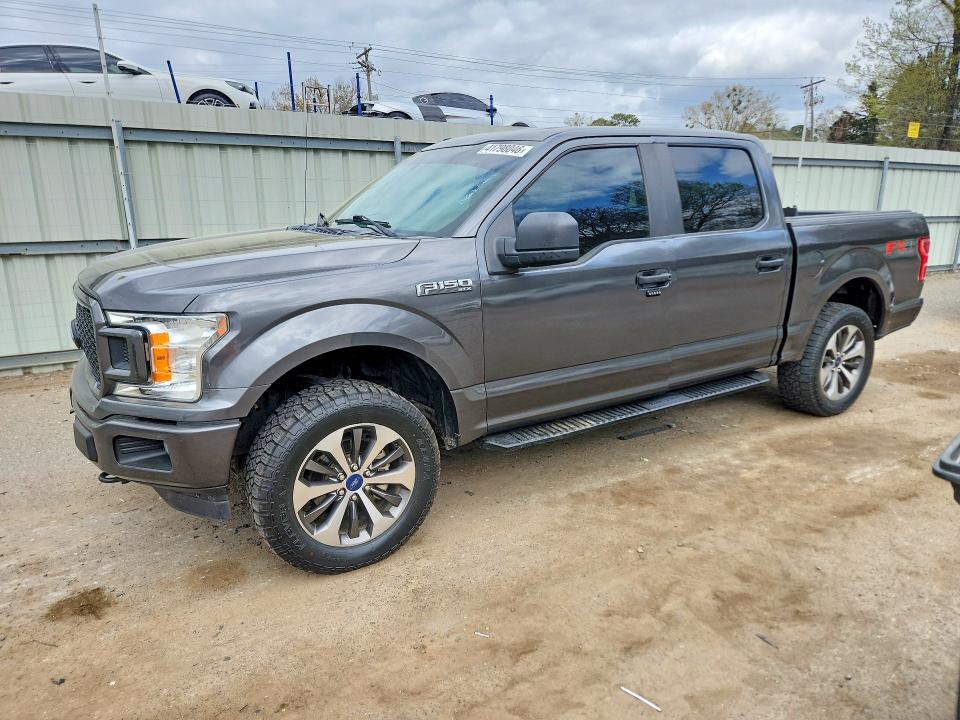 2019 Ford F-150 VIN 1FTEW1E58KKC95029 COPART salvage auction — Front End, LA - CERTIFICATE OF TITLE, sold $9,400 on 2026-04-09 (photo 1)