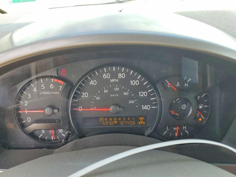 2007 Nissan Armada VIN 5N1BA08C27N702933 COPART salvage auction — FRONT END, Ks - Cert Of Title-Salvage, sold $675 on 2026-07-02 (photo 9)