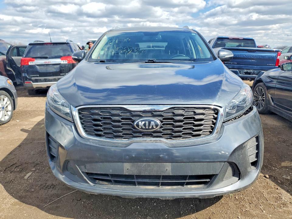 2019 Kia Sorento VIN 5XYPGDA39KG600295 COPART salvage auction — FRONT END, Il - Salvage Certificate, sold $3,600 on 2026-07-28 (photo 5)