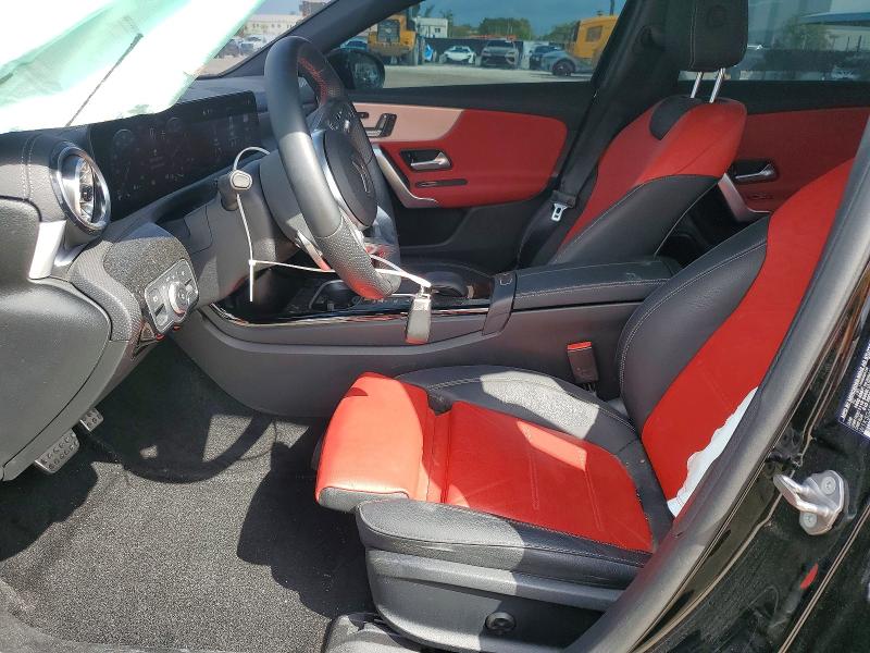 2022 Mercedes-benz A-klasse VIN W1K3G4EB9NJ339972 COPART salvage auction — SIDE, Salvage Title, sold $14,100 on 2026-08-04 (photo 7)