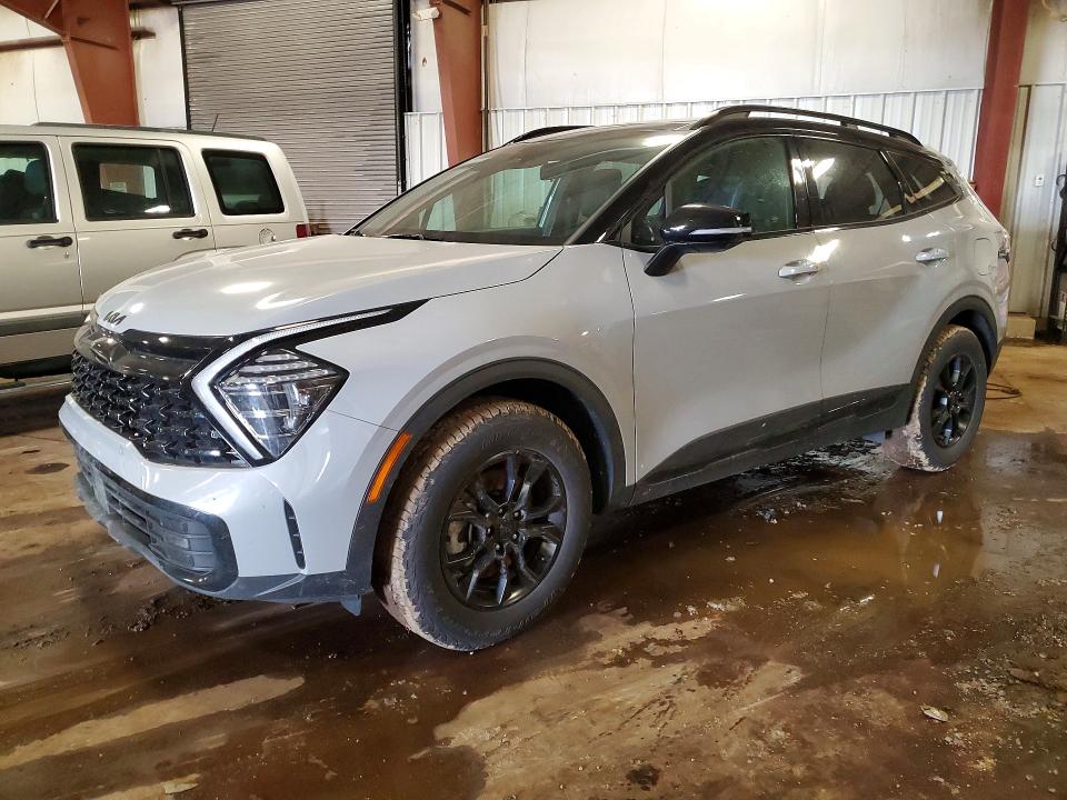 2025 Kia Sportage VIN 5XYK7CDF3SG271104 COPART salvage auction — REAR END, Mi - Cert Of Title-Salvage Vehicle, sold $13,100 on 2026-07-17 (photo 1)