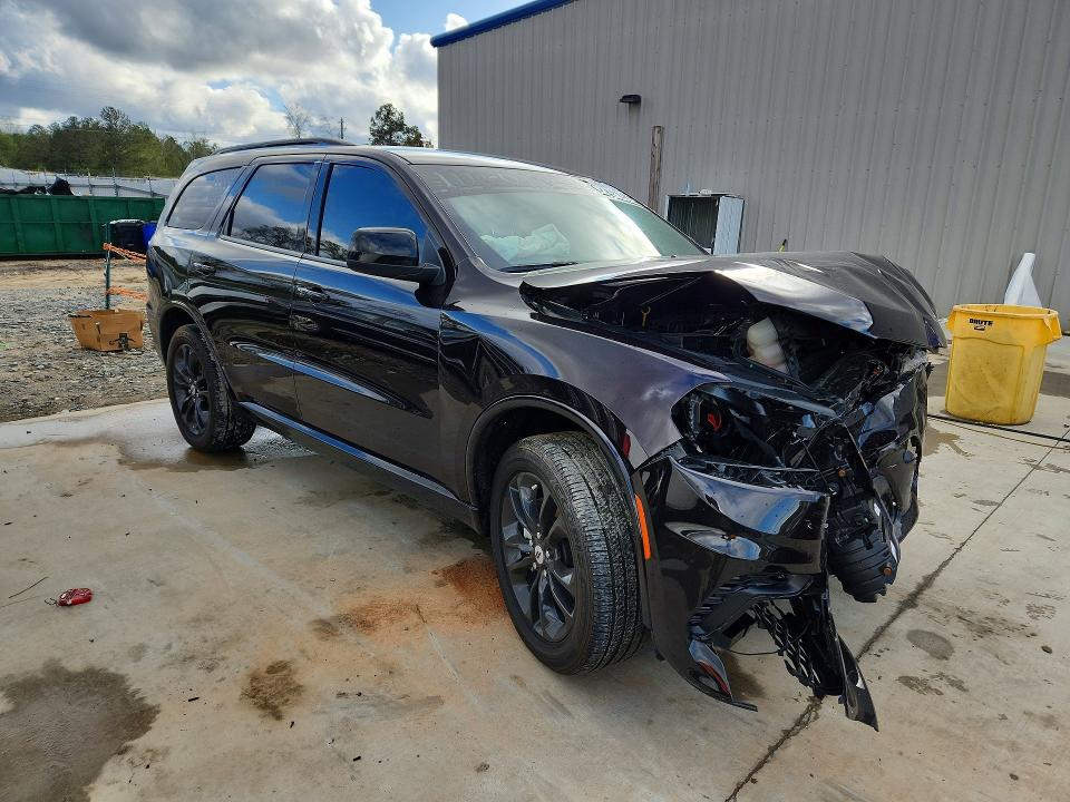 2025 Dodge Durango VIN 1C4RDHDG0SC549989 COPART salvage auction — FRONT END, GA - CERT OF TITLE-SALVAGE, sold $9,700 on 2026-07-02 (photo 4)