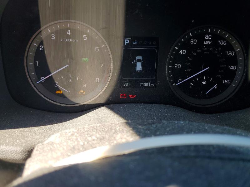 2018 Hyundai Tucson VIN KM8J3CA46JU760695 COPART salvage auction — MECHANICAL, Id - Salvage Certificate Of Title, sold $500 on 2026-07-13 (photo 9)