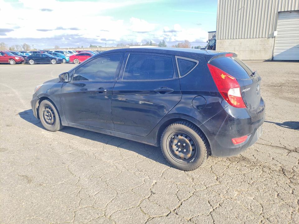 2017 Hyundai Accent VIN KMHCT5AE2HU312719 COPART salvage auction — MINOR DENT/SCRATCHES, Or - Certificate Of Title, sold $750 on 2026-07-27 (photo 2)