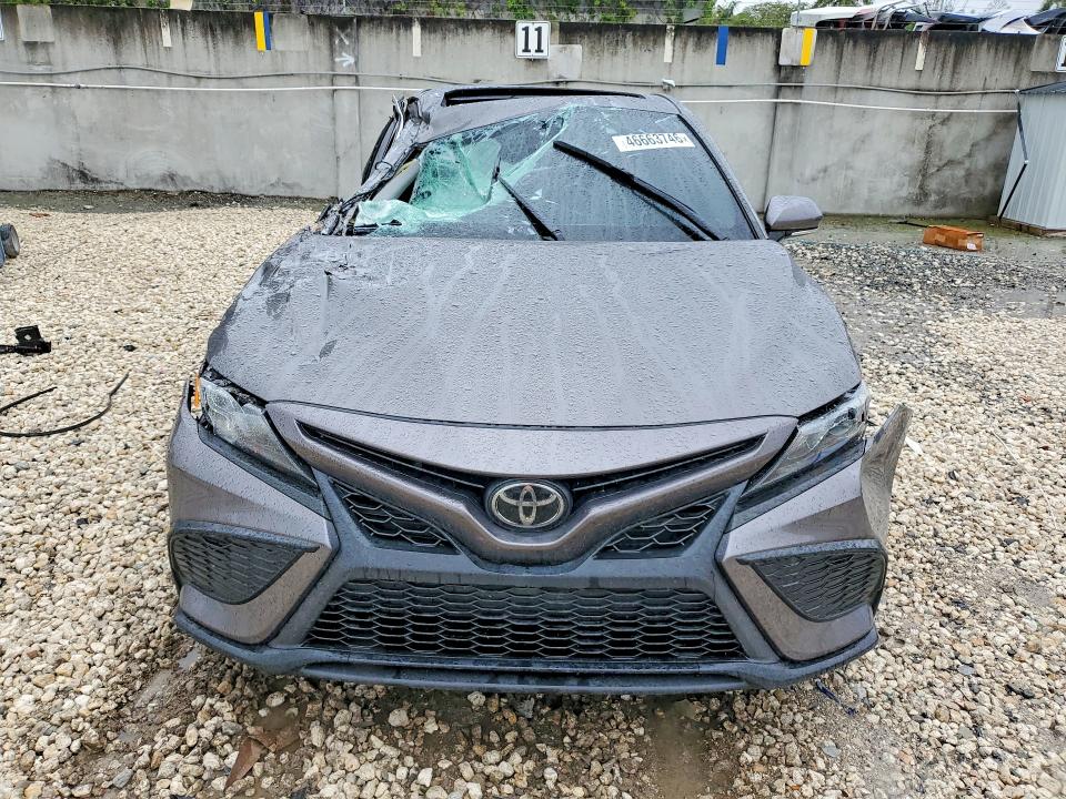 2024 Toyota Camry VIN 4T1G11AK9RU878917 COPART salvage auction — FRONT END, Fl - Certificate Of Destruction, sold $4,850 on 2026-07-06 (photo 5)