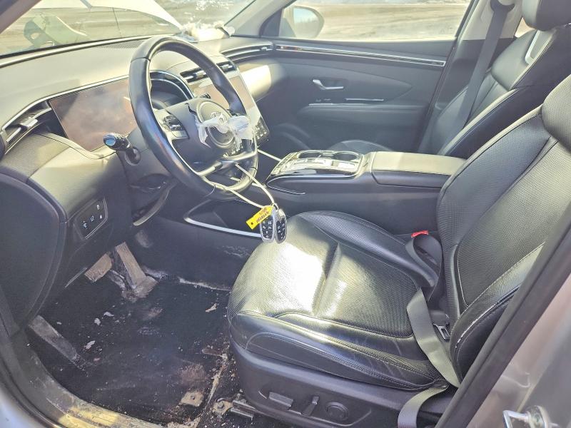 2022 Hyundai Tucson VIN KM8JDDA25NU063459 COPART salvage auction — FRONT END, Qc - Gravement Accidente, sold $5,500 on 2026-07-14 (photo 7)
