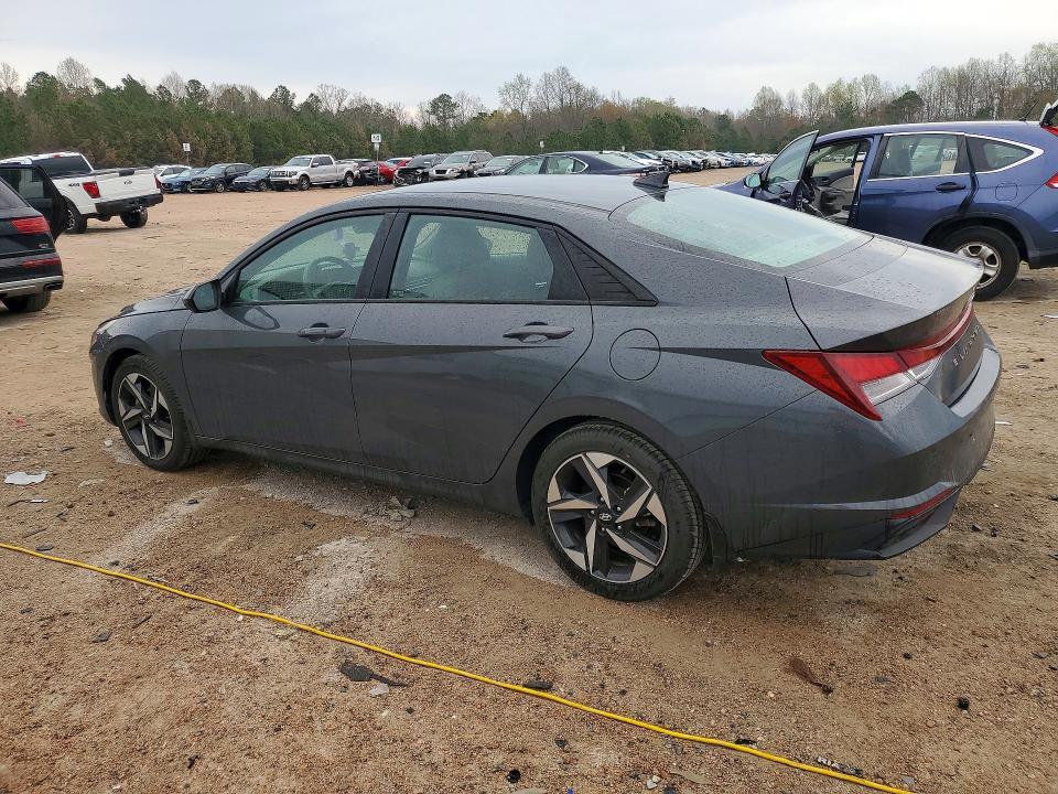 2023 Hyundai Elantra VIN KMHLS4AG3PU581597 COPART salvage auction — SIDE, Va - Cert Of Title - Salvage, sold $6,300 on 2026-07-27 (photo 2)