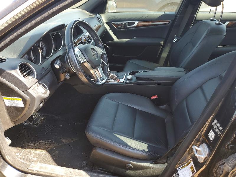 2014 Mercedes-benz C-klasse VIN WDDGF8AB4EA930907 COPART salvage auction — FRONT END, Il - Salvage Certificate, sold $3,350 on 2026-07-21 (photo 7)