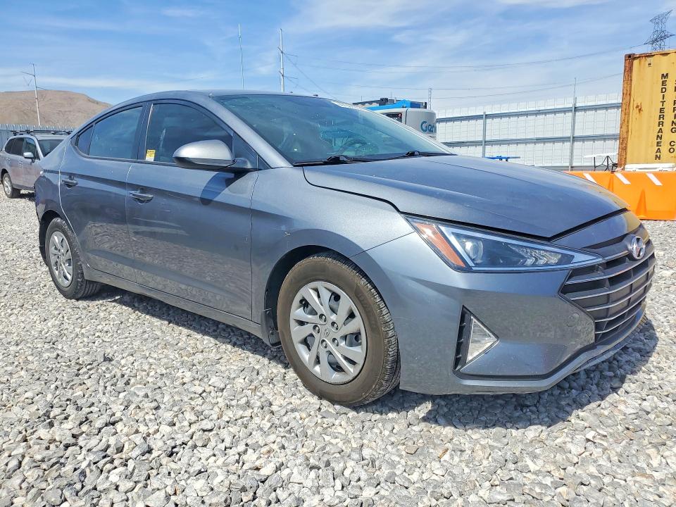 2019 Hyundai Elantra VIN KMHD74LFXKU872729 COPART salvage auction — REAR END, ID - SALVAGE CERTIFICATE OF TITLE, sold $2,550 on 2026-07-06 (photo 4)