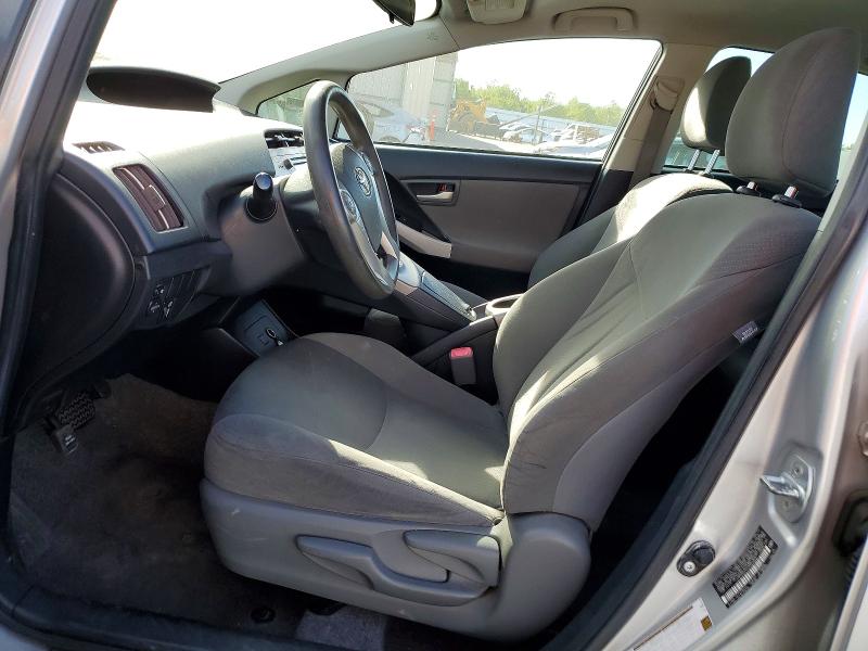 2012 Toyota Prius VIN JTDKN3DU0C5459366 COPART salvage auction — FRONT END, Ca - Salvage Certificate, sold $725 on 2026-07-27 (photo 7)
