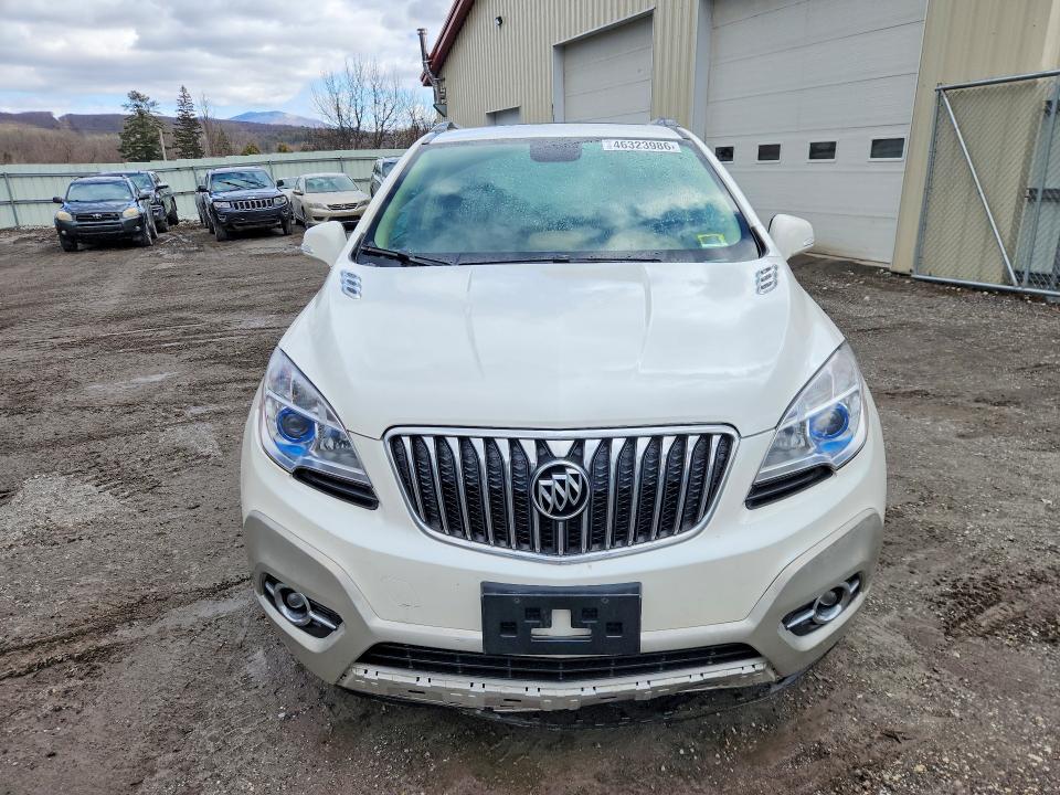 2015 Buick Encore VIN KL4CJGSB0FB051278 COPART salvage auction — WATER/FLOOD, Vt - Cert Of Title-Salvage Vehicle, sold $725 on 2026-07-06 (photo 5)