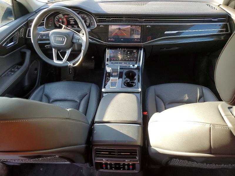2023 Audi Q8 VIN WA1EVBF12PD037969 COPART salvage auction — FRONT END, Mi - Certificate Of Title, sold $37,500 on 2026-07-08 (photo 8)