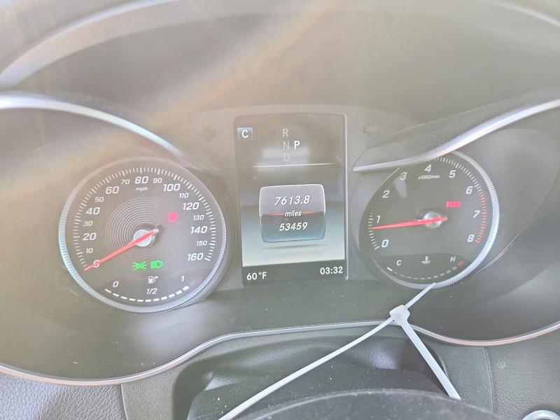 2019 Mercedes-benz Glc VIN WDC0G4KB1KF667266 COPART salvage auction — FRONT END, Salvage Title, sold $10,800 on 2026-07-15 (photo 9)
