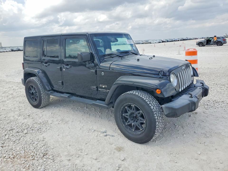 2017 Jeep Wrangler / VIN 1C4BJWEG1HL542510 COPART salvage auction — FRONT END, Tx - Salvage Vehicle Title, sold $7,100 on 2026-07-30 (photo 4)