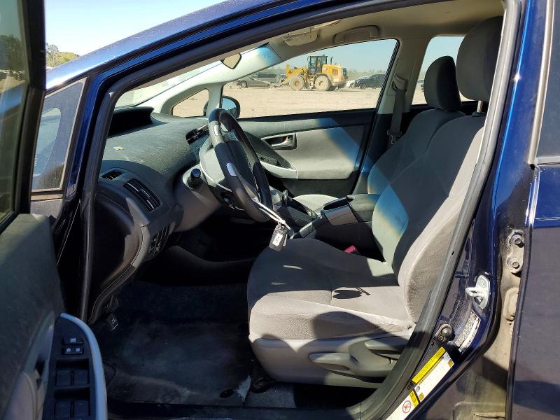 2013 Toyota Prius VIN JTDKN3DU5D1644442 COPART salvage auction — NORMAL WEAR, Tx - Certificate Of Title, sold $800 on 2026-07-31 (photo 7)