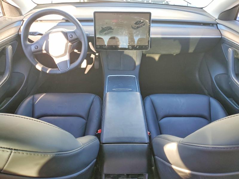 2023 Tesla Model 3 VIN 5YJ3E1EB5PF619848 COPART salvage auction — REAR END, Ca - Salvage Certificate, sold $7,600 on 2026-07-31 (photo 8)