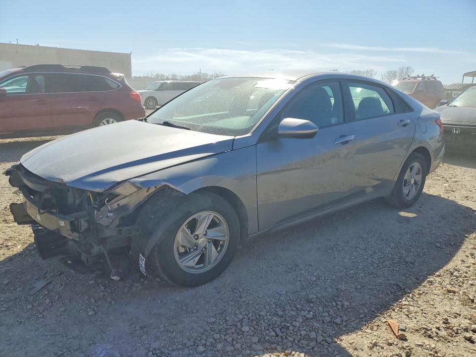 2024 Hyundai Elantra VIN KMHLL4DG2RU821766 COPART salvage auction — FRONT END, Ks - Cert Of Title-Salvage, sold $5,100 on 2026-07-21 (photo 1)