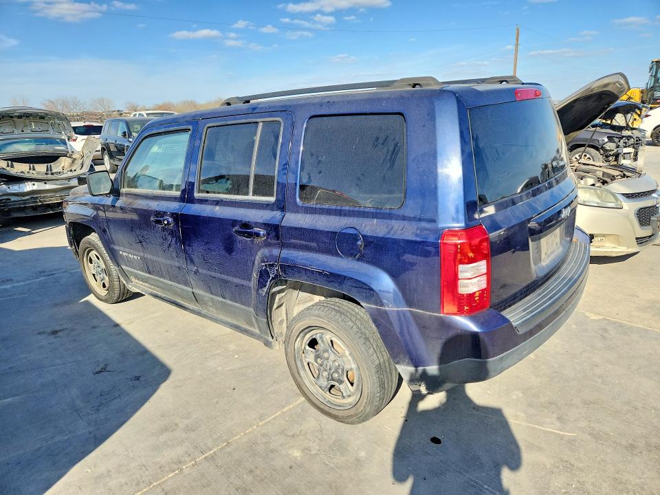 2017 Jeep Liberty (patriot) VIN 1C4NJPBB2HD102379 COPART salvage auction — MECHANICAL, Tx - Certificate Of Title, sold $700 on 2026-07-09 (photo 2)