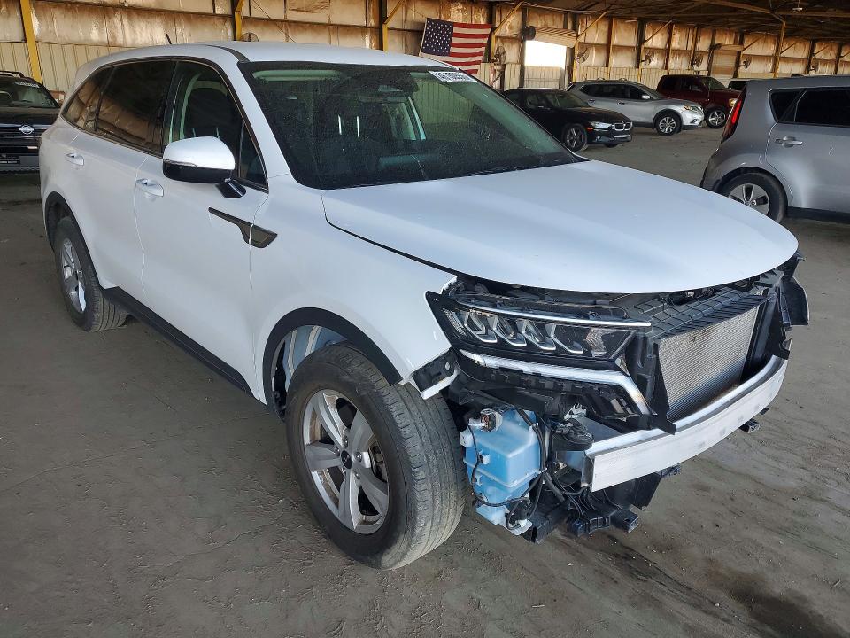 2023 Kia Sorento VIN 5XYRG4LCXPG247479 COPART salvage auction — FRONT END, Id - Salvage Certificate Of Title, sold $800 on 2026-06-29 (photo 4)