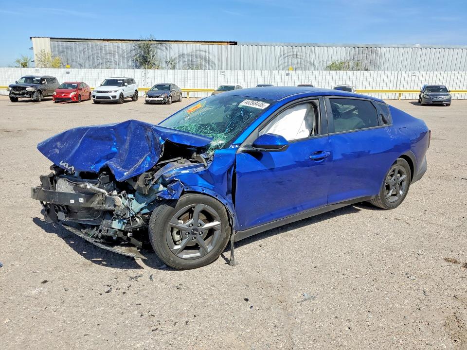 2025 Kia K4 VIN 3KPFT4DE3SE028478 COPART salvage auction — FRONT END, Az - Cert Of Title - Salvage, sold $2,600 on 2026-07-10 (photo 1)