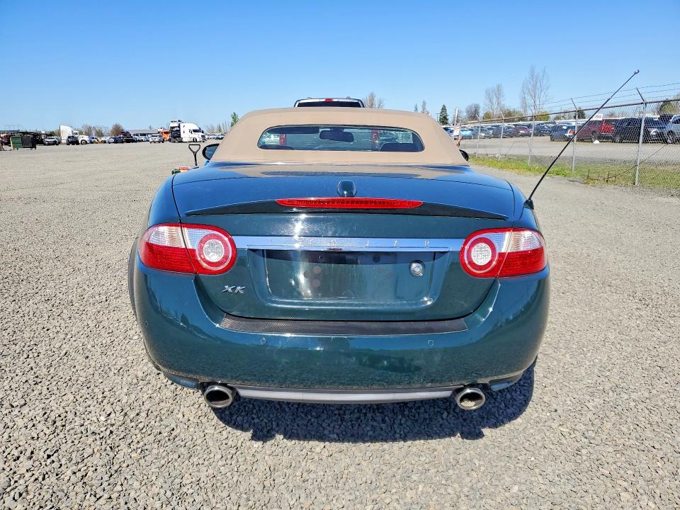 2007 Jaguar Xk VIN SAJDA44BX75B03882 COPART salvage auction — FRONT END, Or - Salvage Title Certificate, sold $925 on 2026-07-07 (photo 6)
