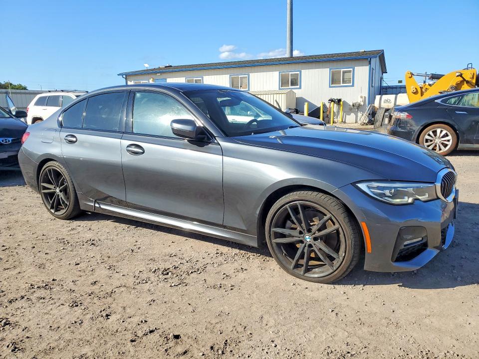 2019 BMW 3er VIN WBA5R1C53KAJ99273 COPART salvage auction — WATER/FLOOD, Hi - Certificate Of Salvage, sold $6,300 on 2026-07-27 (photo 4)