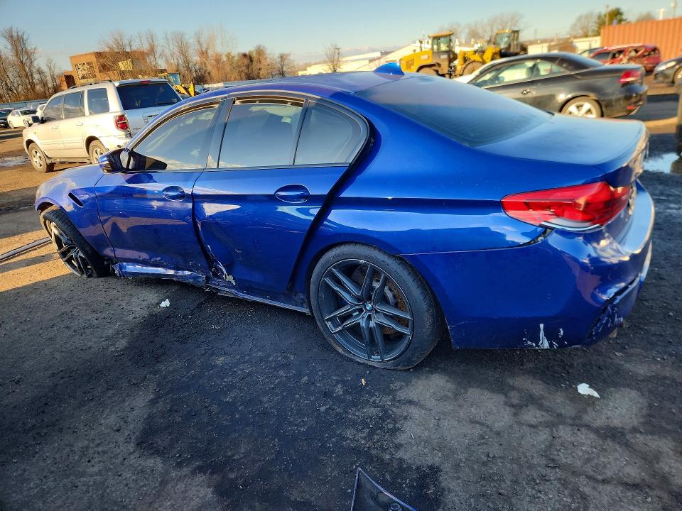 2019 BMW M5 VIN WBSJF0C59KB447789 COPART salvage auction — Front End, CT - CERT OF TITLE-SALVAGE, sold $13,600 on 2026-04-17 (photo 2)