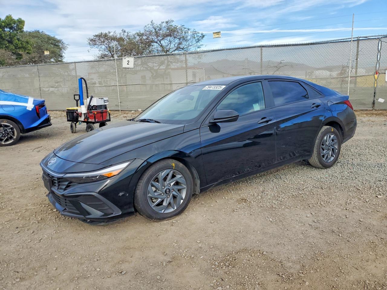 2024 Hyundai Elantra VIN KMHLM4DG9RU775477 COPART salvage auction — Front End, CA - SALVAGE CERTIFICATE, sold $5,700 on 2026-07-10 (photo 1)