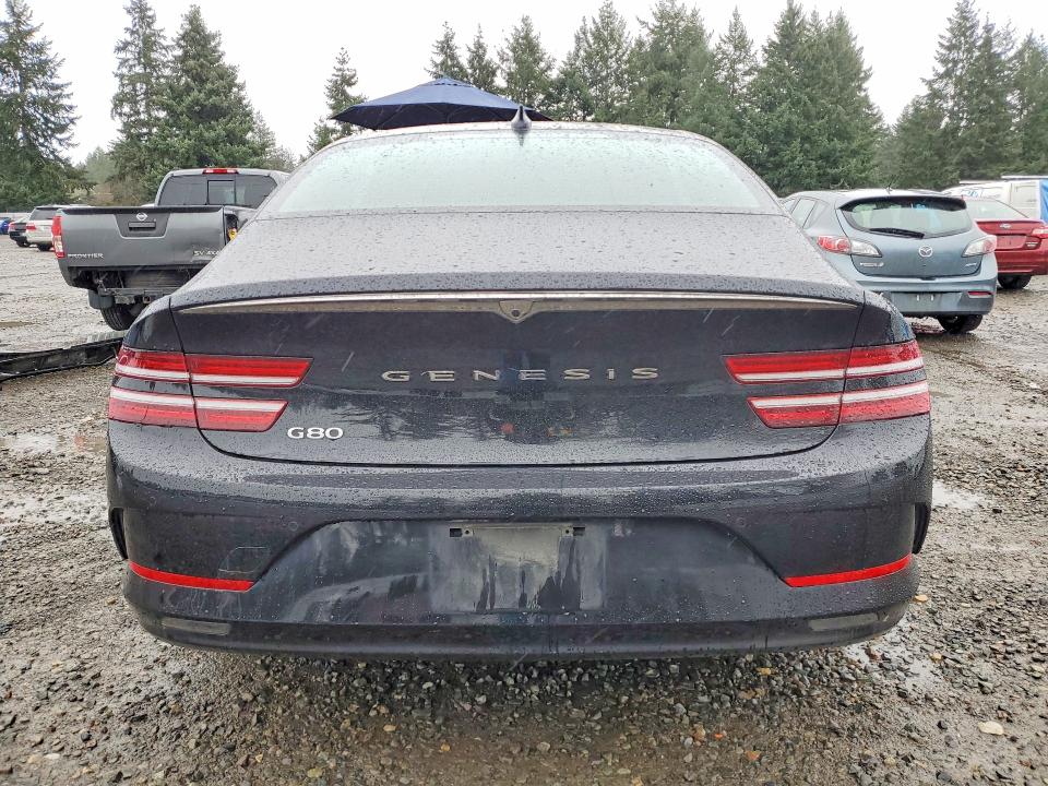 2023 Genesis G80 VIN KMTGE4S11PU005130 COPART salvage auction — FRONT END, FL - CERT OF TITLE SLVG REBUILDABLE, sold $6,800 on 2026-07-13 (photo 6)