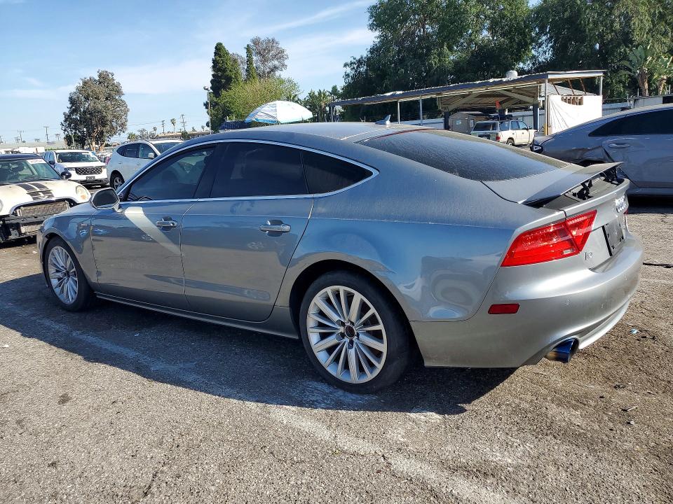 2014 Audi A7 VIN WAUWGAFC7EN074732 COPART salvage auction — FRONT END, Ca - Lien Papers-Clean Or Ac, sold $2,500 on 2026-07-29 (photo 2)