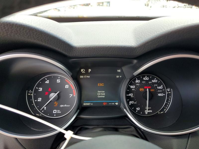 2019 Alfa romeo Stelvio VIN ZASPAKBN3K7C51774 COPART salvage auction — FRONT END, Salvage Title, sold $6,600 on 2026-08-17 (photo 9)