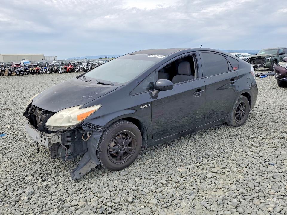 2014 Toyota Prius VIN JTDKN3DU6E1741814 COPART salvage auction — FRONT END, Ca - Salvage Certificate, sold $850 on 2026-07-13 (photo 1)