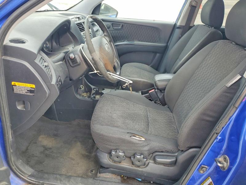 2007 Kia Sportage VIN KNDJF724X77427490 COPART salvage auction — REAR END, Tn - Salvage Certificate, sold $400 on 2026-07-20 (photo 7)