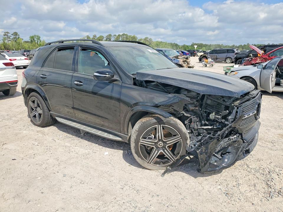 2025 Mercedes-benz Gle VIN 4JGFB5KB3SB360169 COPART salvage auction — FRONT END, Tx - Salvage Vehicle Title, sold $24,700 on 2026-07-10 (photo 4)
