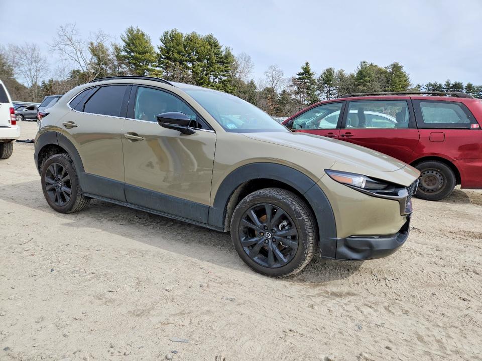 2025 Mazda Cx-30 VIN 3MVDMBXY4SM763232 COPART salvage auction — SIDE, Ma - Cert Of Title-Salvage, sold $10,600 on 2026-07-13 (photo 4)