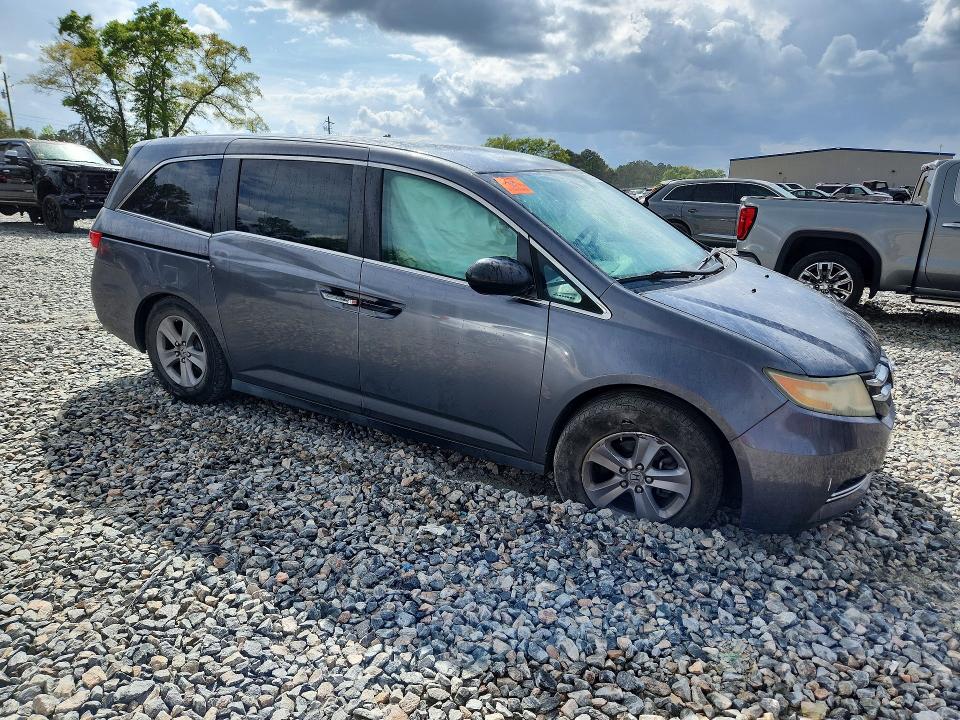2016 Honda Odyssey VIN 5FNRL5H27GB035938 COPART salvage auction — FRONT END, Ga - Cert Of Title-Salvage, sold $975 on 2026-07-09 (photo 4)