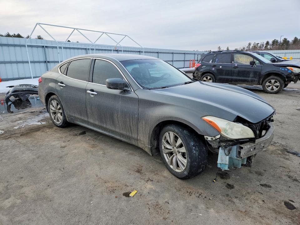 2011 Infiniti M37 VIN JN1BY1AP5BM320108 COPART salvage auction — FRONT END, FL - CERT OF TITLE SLVG REBUILDABLE, sold $150 on 2026-07-17 (photo 4)