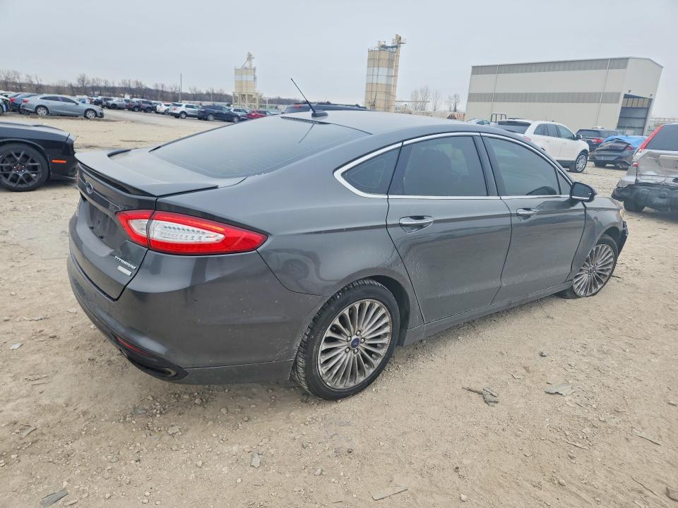 2016 Ford Fusion VIN 3FA6P0K99GR390100 COPART salvage auction — FRONT END, Ks - Cert Of Title-Salvage, sold $1,600 on 2026-07-09 (photo 3)