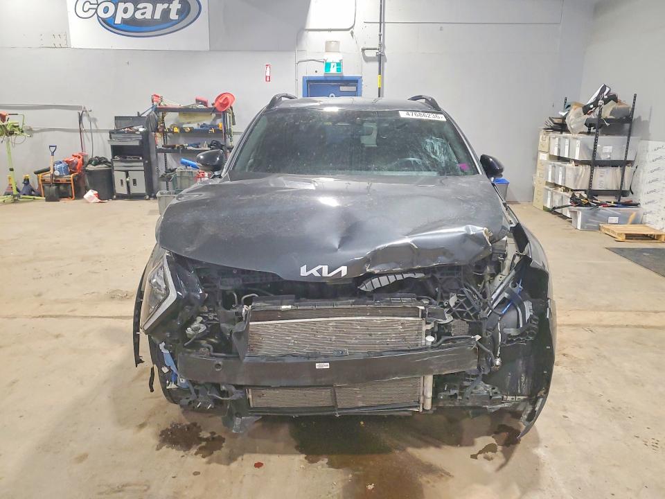 2023 Kia Sportage VIN KNDPUCAF1P7144276 COPART salvage auction — FRONT END, Ns - Salvage Title, sold $6,300 on 2026-07-23 (photo 5)