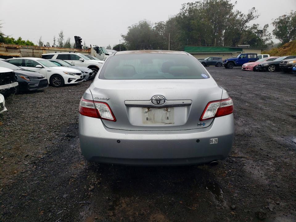 2007 Toyota Camry hybrid VIN JTNBB46K773035223 COPART salvage auction — FRONT END, HI - CERTIFICATE OF SALVAGE, sold $70 on 2026-07-27 (photo 6)