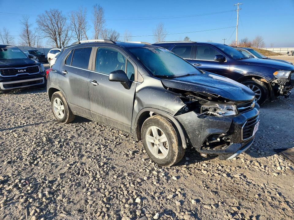 2018 Chevrolet Trax VIN KL7CJLSB4JB632190 COPART salvage auction — FRONT END, MI - CERTIFICATE OF TITLE, sold $525 on 2026-07-02 (photo 4)
