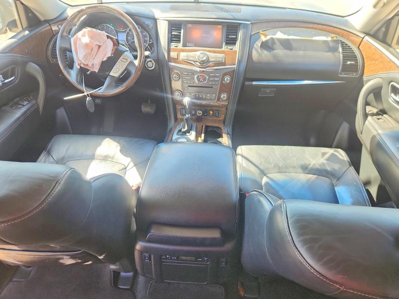 2015 Infiniti Qx80 VIN JN8AZ2NF9F9571630 COPART salvage auction — FRONT END, Tx - Salvage Vehicle Title, sold $30 on 2026-07-29 (photo 8)
