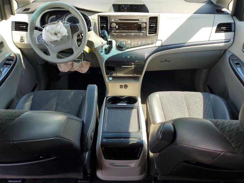 2012 Toyota Sienna VIN 5TDXK3DC7CS221210 COPART salvage auction — FRONT END, Salvage Title, sold $4,650 on 2026-07-16 (photo 8)